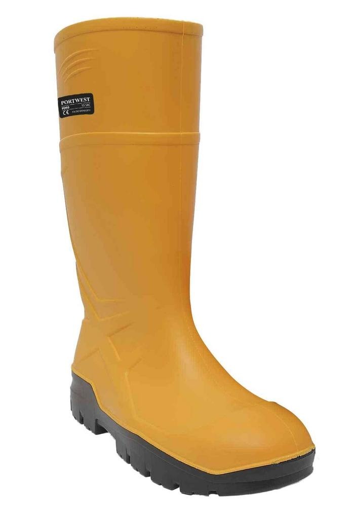 PU apsauginiai Wellington botai S5 CI FO PORTWEST FD95. Spalva: geltona, Dydis: 48 