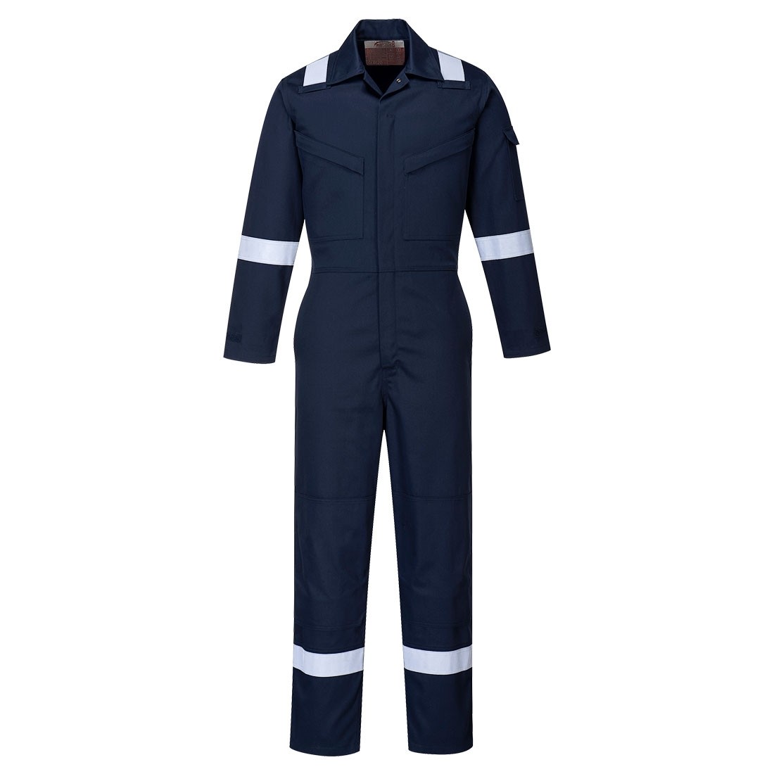 Bizflame Plus moteriškas kombinezonas PORTWEST FR51. Spalva: tamsiai mėlyna, Dydis: XL 