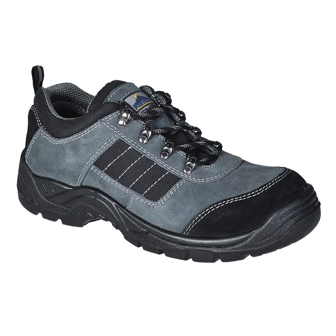 Steelite Trekker pusbačiai S1P PORTWEST FW64. Spalva: juoda/pilka, Dydis: 48 