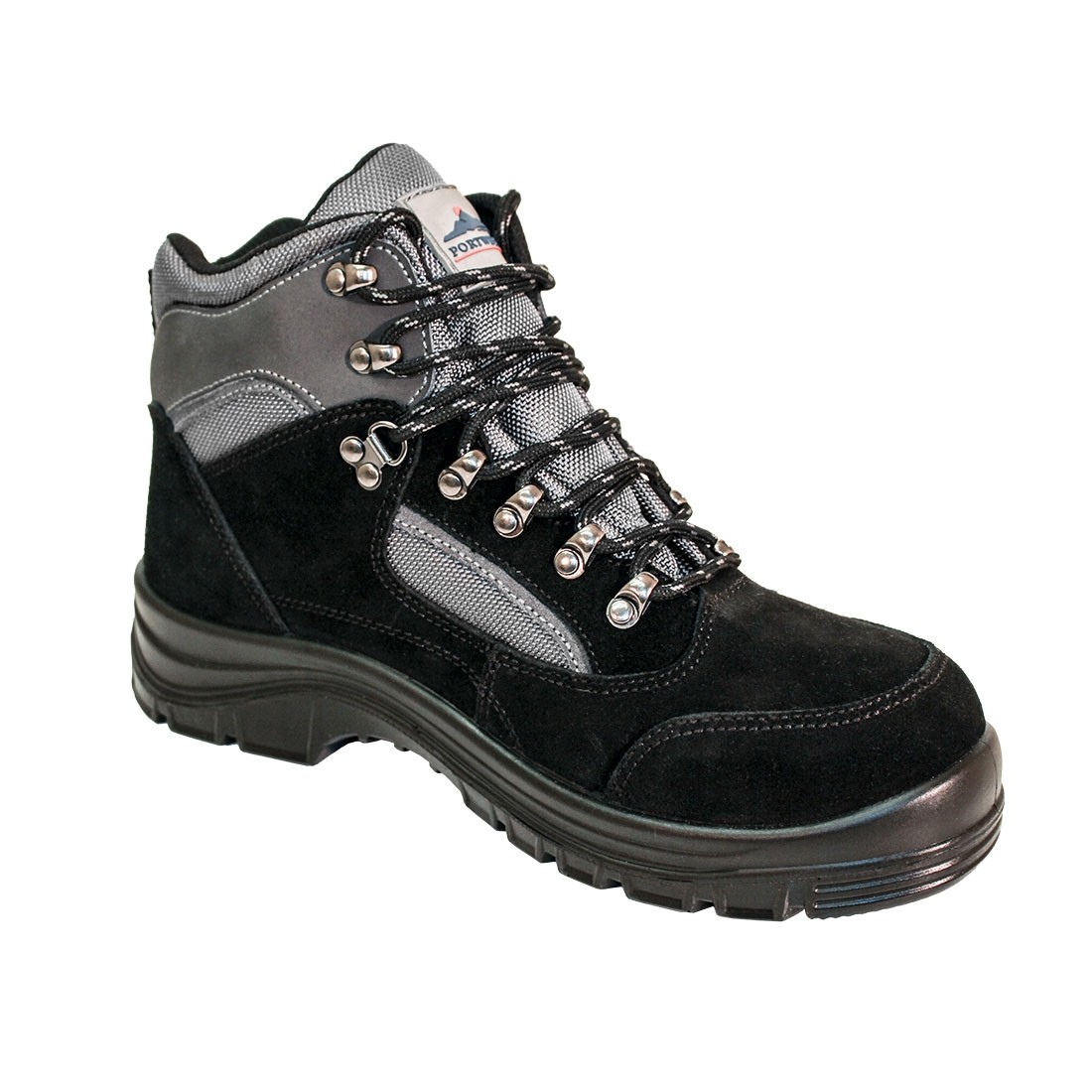 Steelite Hiker batai įvairioms oro sąlygoms S3 WR PORTWEST FW66. Spalva: juoda/pilkos detalės, Dydis: 48 
