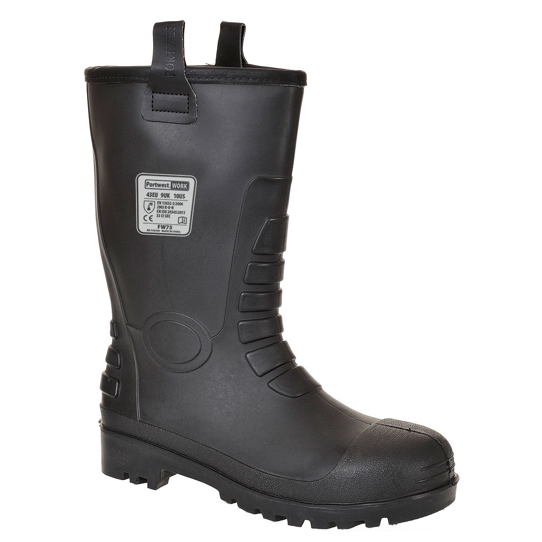 Neptune Rigger botai S5 CI PORTWEST FW75. Spalva: juoda, Dydis: 49 