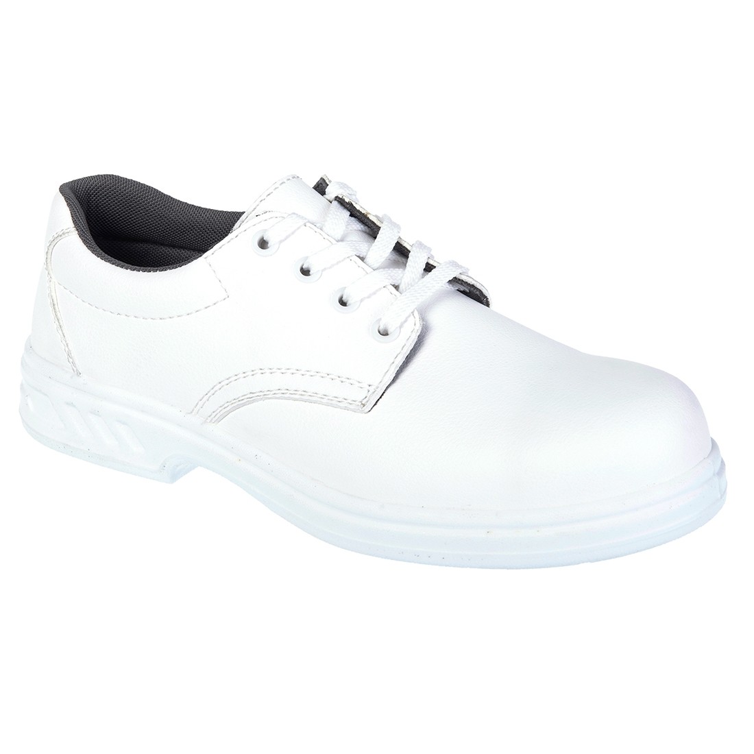 Steelite Laced apsauginiai pusbačiai S2 PORTWEST FW80. Spalva: balta, Dydis: 49 
