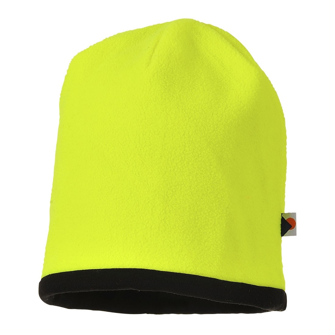 Dvipusė gero matomumo Beanie kepurė PORTWEST HA14. Spalva: geltona/juoda 