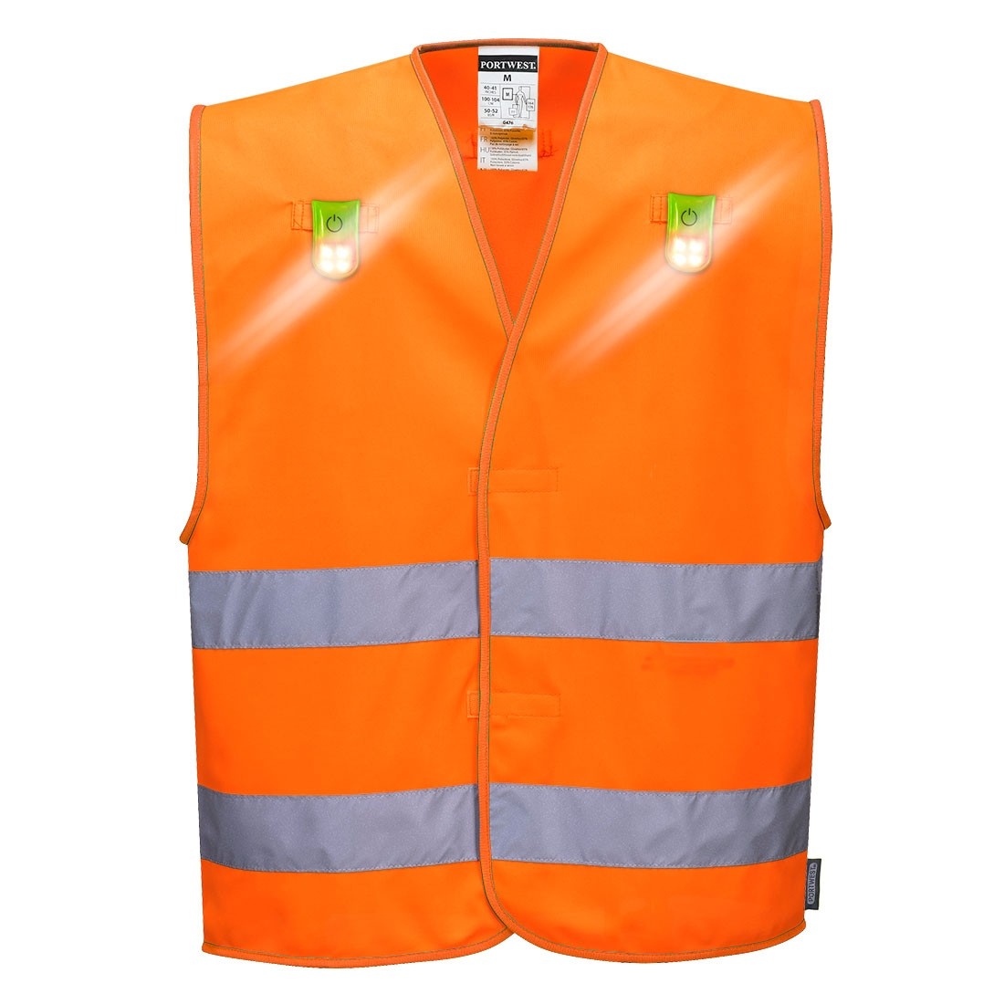 Gero matomumo universali liemenė PORTWEST L474. Spalva: oranžinė, Dydis: S/M 