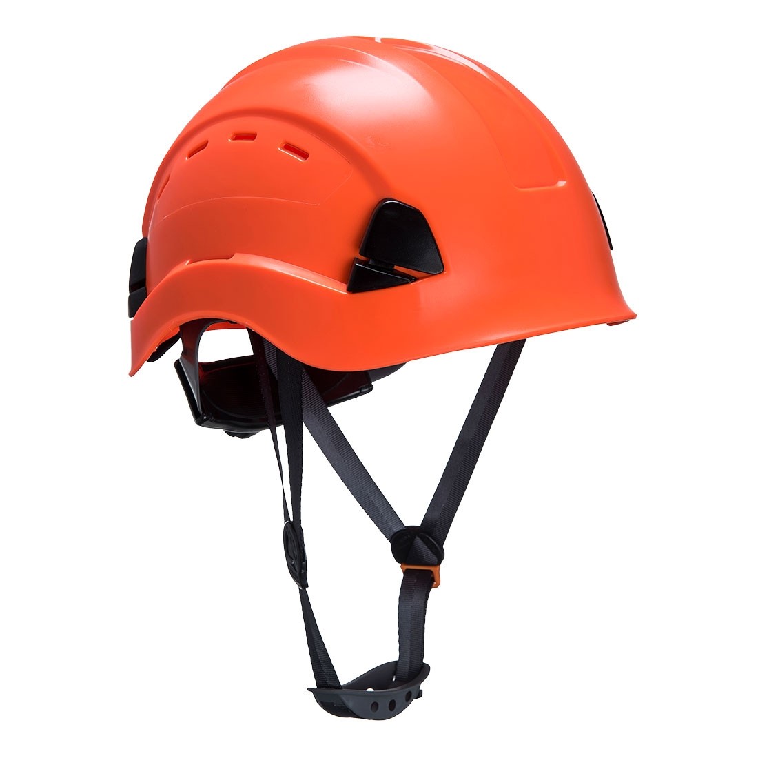 Height Endurance ventiliuojamas šalmas PORTWEST PS63. Spalva: oranžinė 
