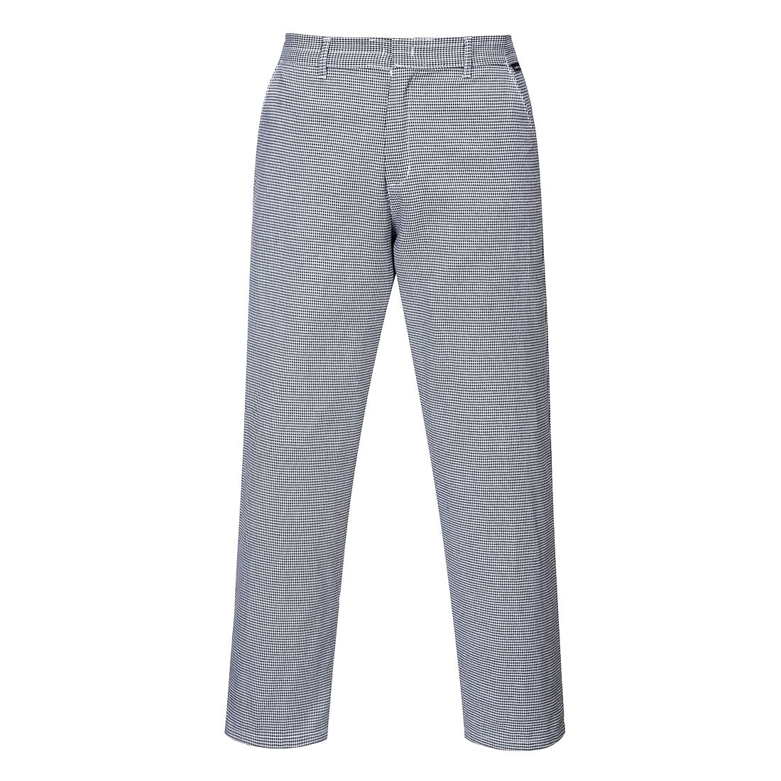 Harrow virėjų kelnės PORTWEST S068, Spalva: Margo rašto juoda/balta, Dydis: XXXL 