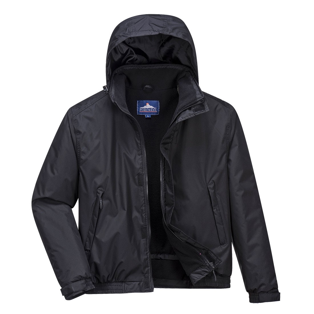 Orui pralaidi Calais Bomber striukė PORTWEST S503. Spalva: juoda, Dydis: XXXL 
