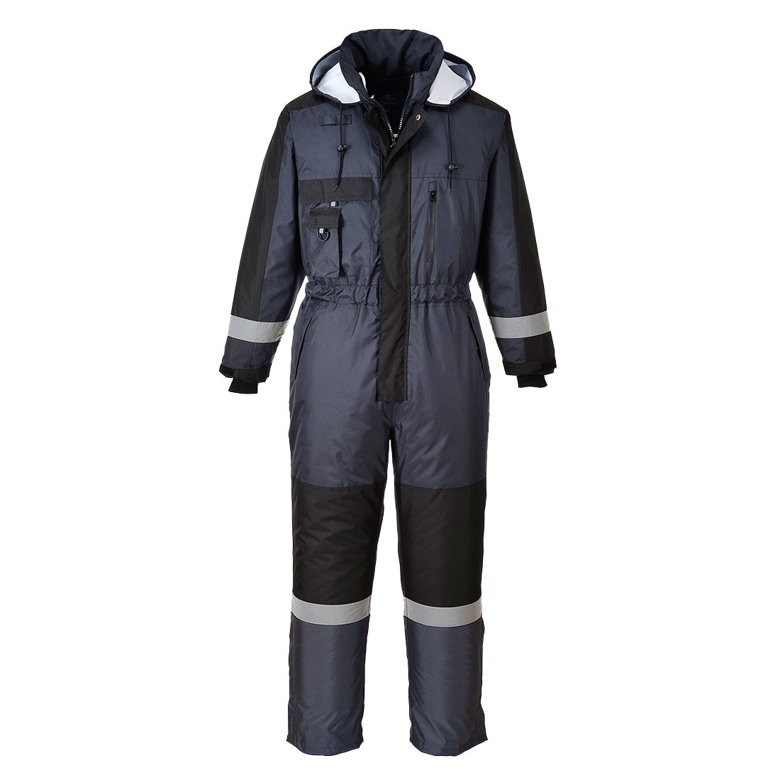 Žieminis kombinezonas PORTWEST S585. Spalva: tamsiai mėlyna/juoda, Dydis: M 