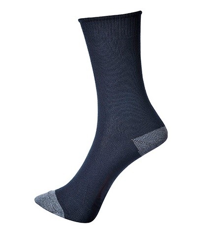MODAFLAME™ kojinės PORTWEST SK20. Spalva: juoda, Dydis: L (44 - 48) 