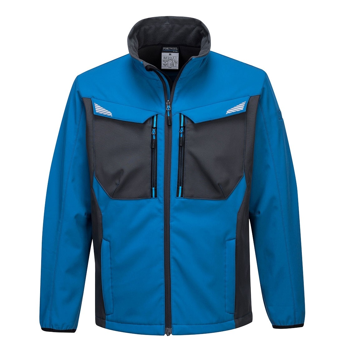 WX3 Softshell striukė (3L) PORTWEST T750. Spalva: mėlyna/juoda, Dydis: XXXL 