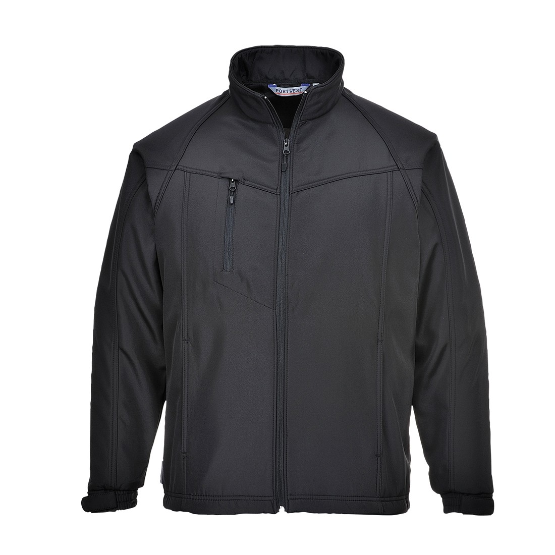 Oregon Softshell (2L) vyriška striukė PORTWEST TK40. Spalva: juoda, Dydis: 4XL 