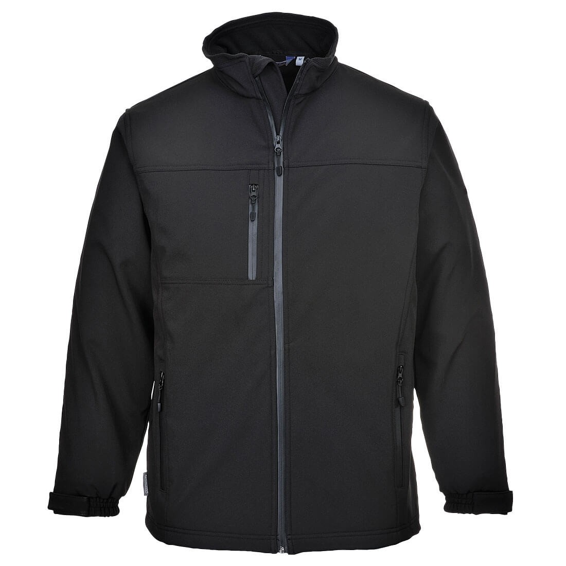 Softshell (3L) vyriška striukė PORTWEST TK50. Spalva: juoda, Dydis: 5XL 