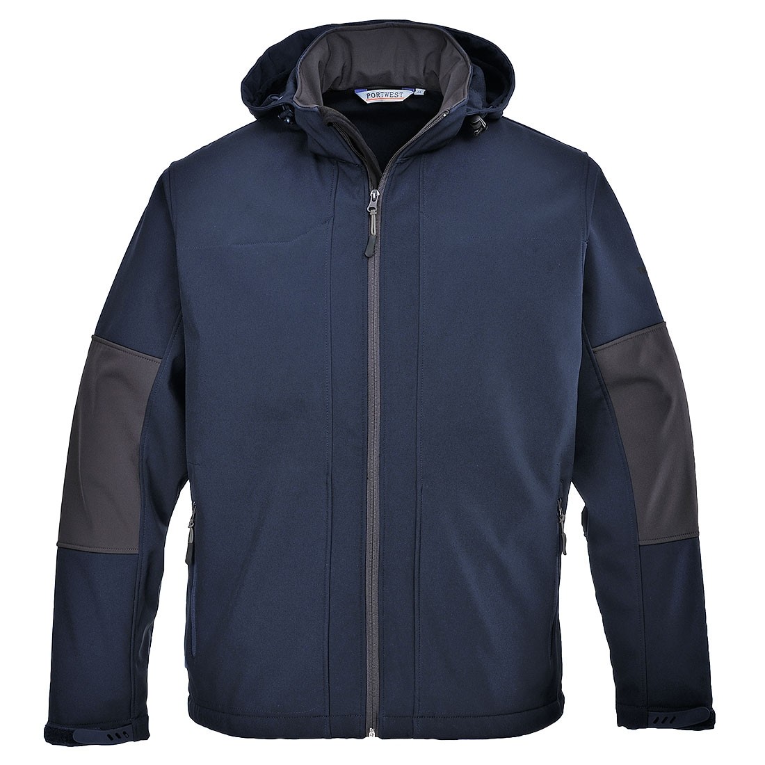 Sportinė striukė su gobtuvu (3L) PORTWEST TK53. Spalva: tamsiai mėlyna, Dydis: XXXL 